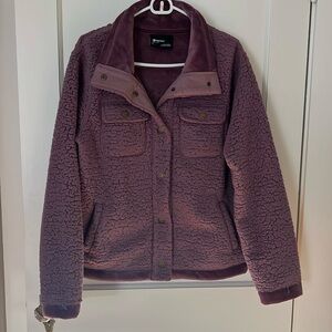 Marmot fleece jacket with snaps